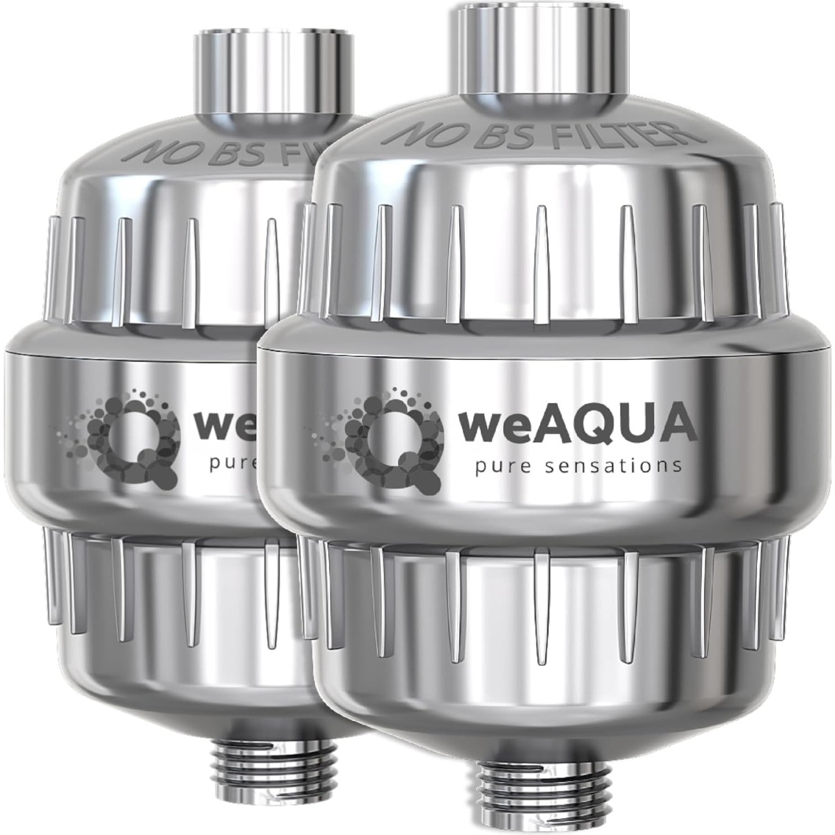 weAQUA Shower Filter - 2 Pack